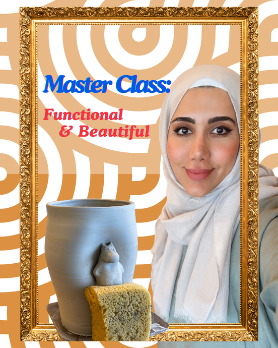 Masterclass: Functional & Beautiful – The Lidded Jar ورشة متقدمه : حافظه مع غطاء